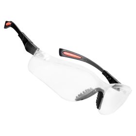 VEVOR Safety Glasses, Anti-Fog and Scratch-Resistant Clear Lens, Safety Goggles with Adjustable Length and Angle