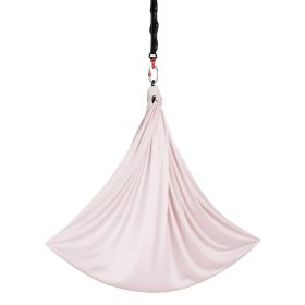 VEVOR Aerial Yoga Hammock, 300 lbs Load Aerial Silk, Yoga Swing with Nylon Fabric, PE Zipper Bag for Parent-Child Interaction