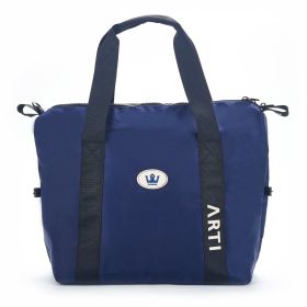 Navy duffle bag