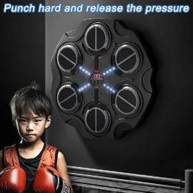 Black Liujian Music Boxing Target-Bluetooth Lithium Battery Charger (Option: Black)