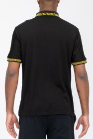 Lion Head Polo Shirt (Color: KHAKI, size: L)